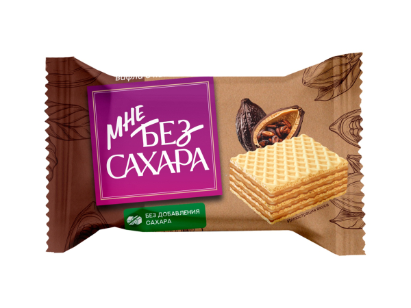 Вафли Мне без сахара Какао 3кг (Акконд)