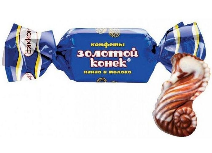 Конфеты Золотой конек какао и молоко 3кг (Акконд)