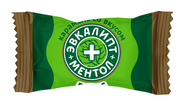 Карамель Эвкалипт-Ментол ПЛЮС 1/4кг (Акконд)