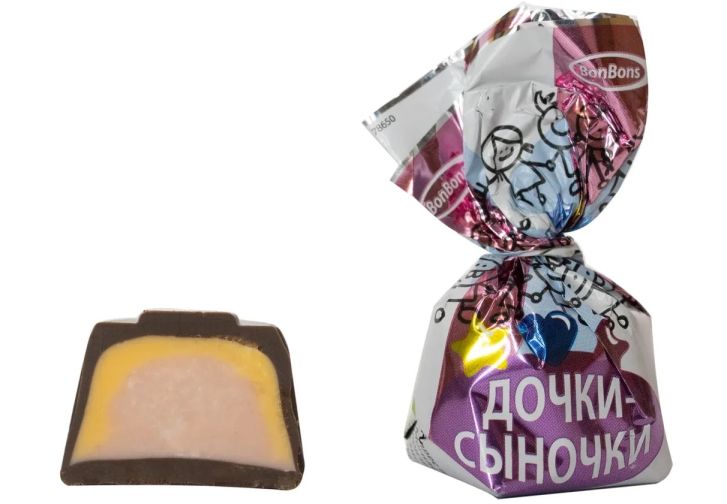 Конфеты Дочки-Сыночки фас 1/8кг (Беларусь)
