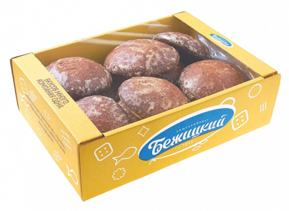 Пряники Слана имбирные 740г (Бежицкий)