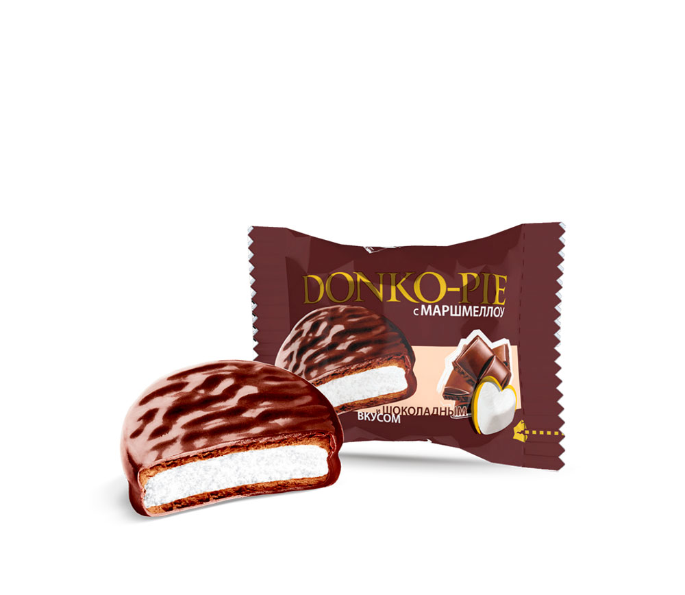 Печенье сэн Dessert Donko-Pie маршм и шоколад 1,5кг