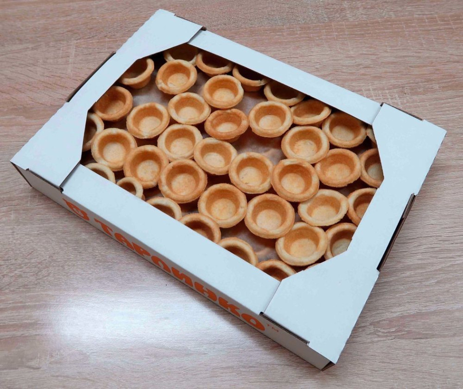 Тарталетки корзинки 0,360гр 80шт (Казань)