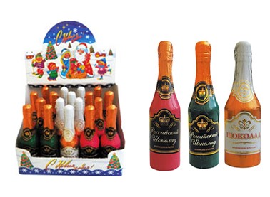 Фигурка из конд. глазури Бутылочка 6*18*40г