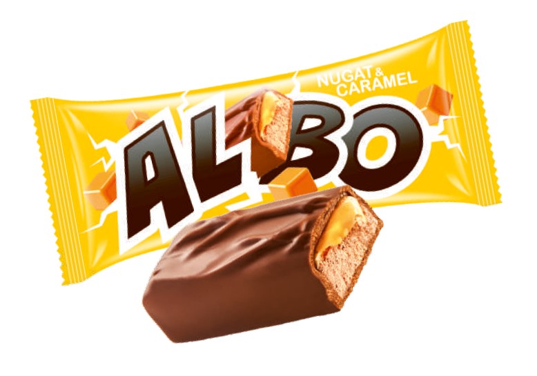 Конфеты Albo Nugat&caramel 0,5кг-6шт (Костанай)