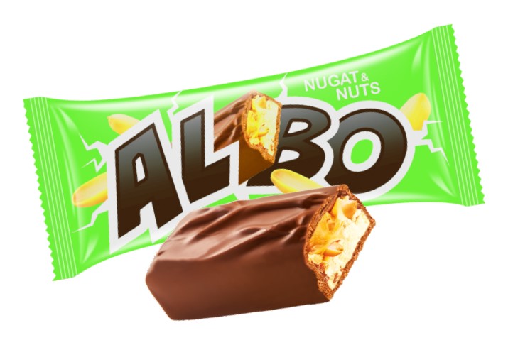 Конфеты Albo Nugat&nuts 0,5кг-6шт (Костанай)