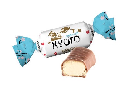 Конфеты Kyoto Milk-roll 1-5кг (Костанай)
