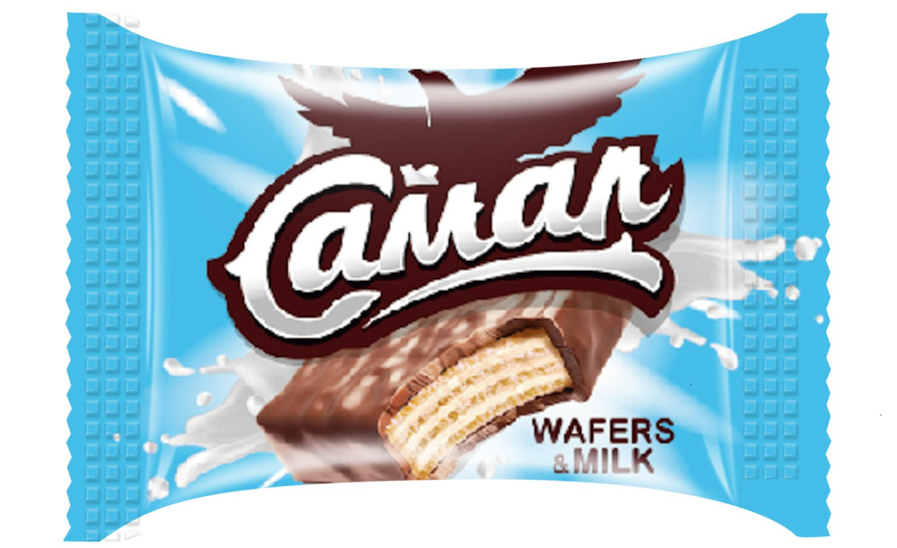 Конфеты Самал Wafers&milk 0,5кг-5шт (Костанай)