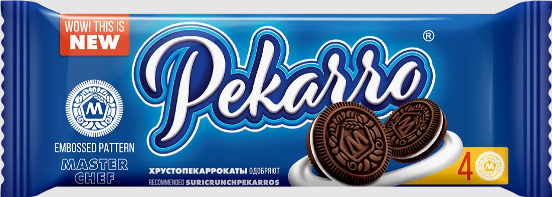 Печенье Pekarro какао и ванил вкус 2.5кг (Морозова)
