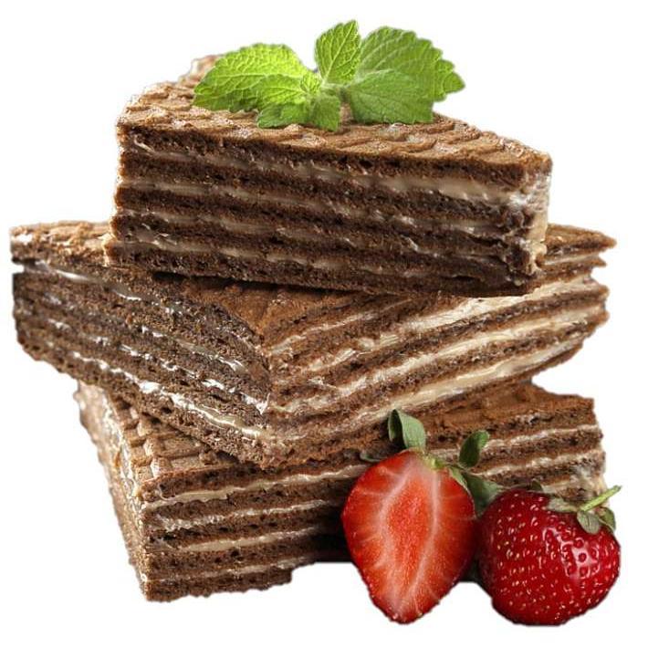 Вафли Амазонка вкус кофе с молоком 2,5кг (Лос-Петр)