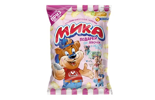 Кук палочки МИКА с подарком для девочек 70г-14ш