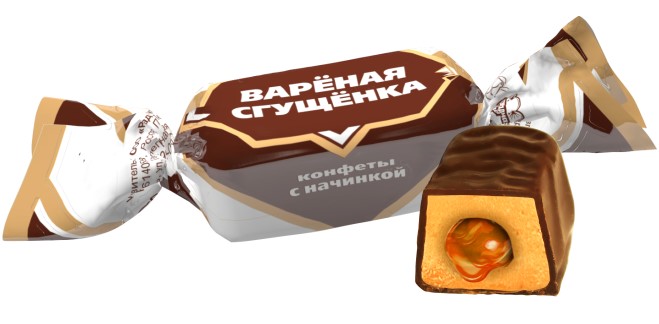 Конфеты Вареная сгущенка 1-5кг (Радуга)