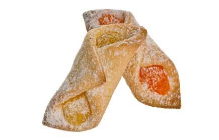 Печенье Листики с лимонным джем 1,5кг (Слад.город)