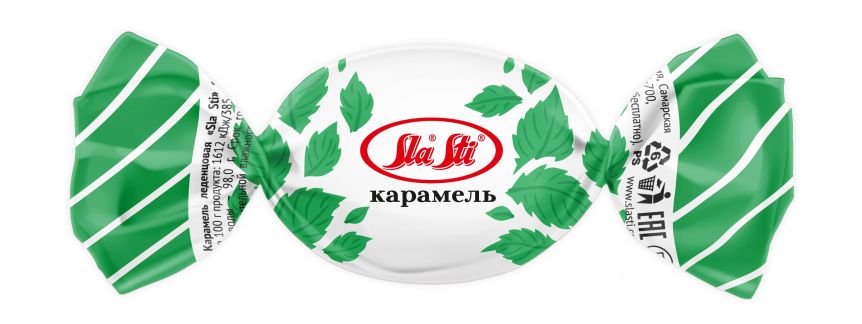 Карамель леденцовая Мята 5кг(Сласти)
