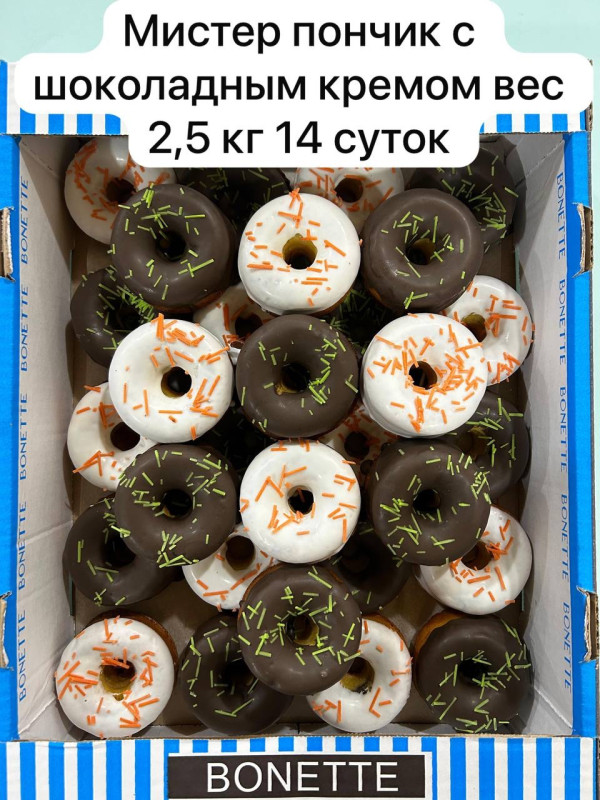 В С Мистер пончик с шоколадным кремом 2,5кг (Хачатурян)